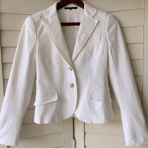 Theory White Blazer